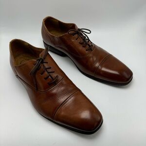 Florsheim Brown Corbetta Cap Toe Oxford Leather Mens Size 13 D